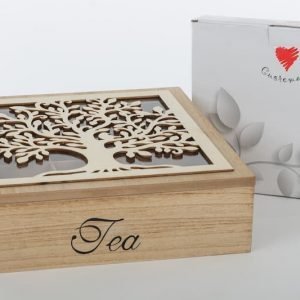 Set colazione con base di legno e tazza Cuore chef - Cuorematto